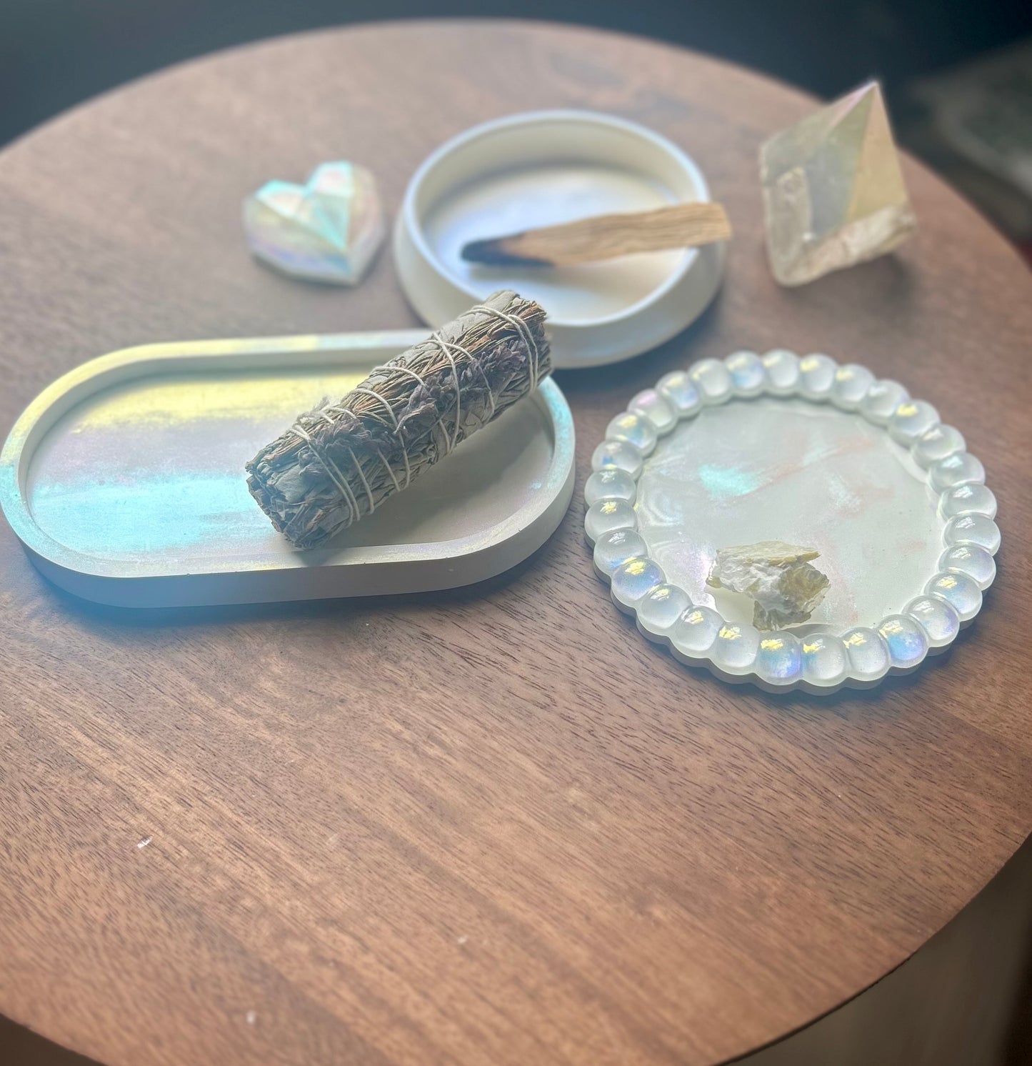 Iridescent Bubble Trinket Dish