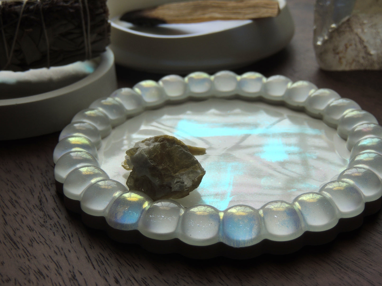 Iridescent Bubble Trinket Dish